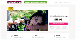 Desktop Screenshot of mypornscenes.com