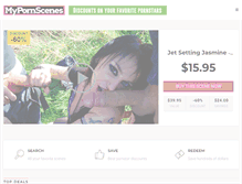 Tablet Screenshot of mypornscenes.com